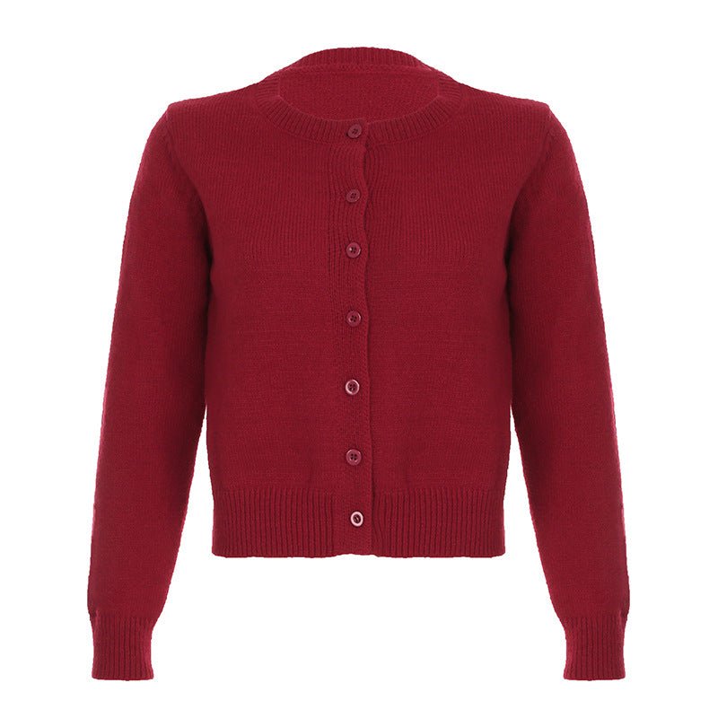 Nina | Rode Cardigan