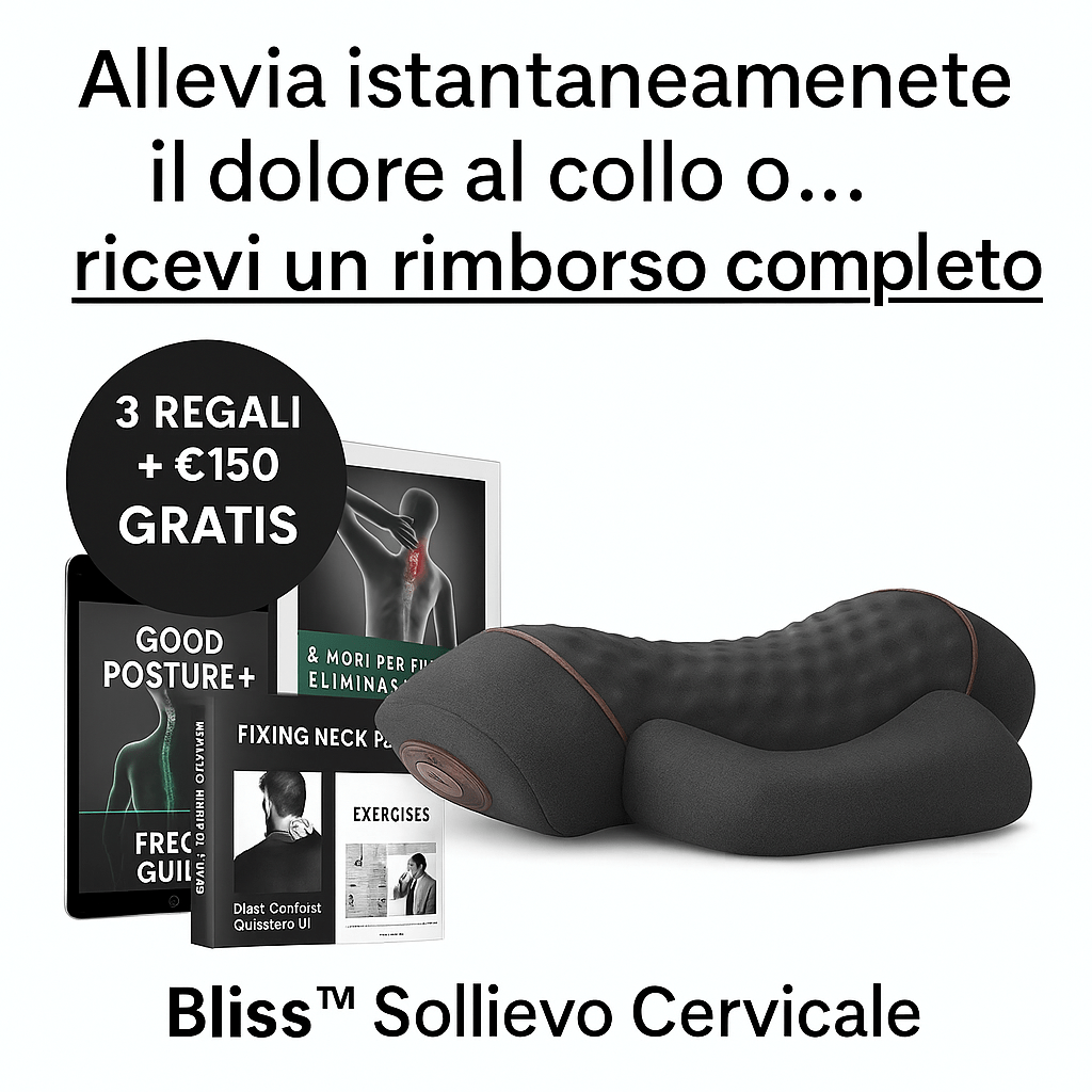 Bliss™️ Massaggiatore Per Collo 3 in 1