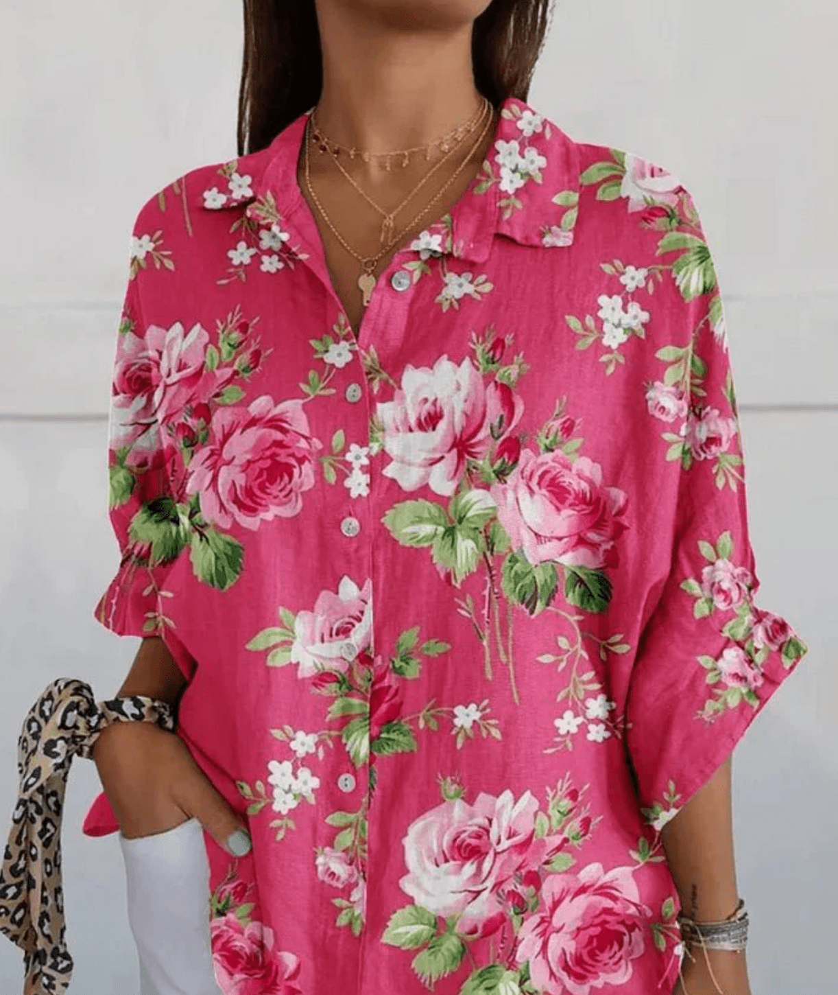 Sofie | Rose Floral Blouse
