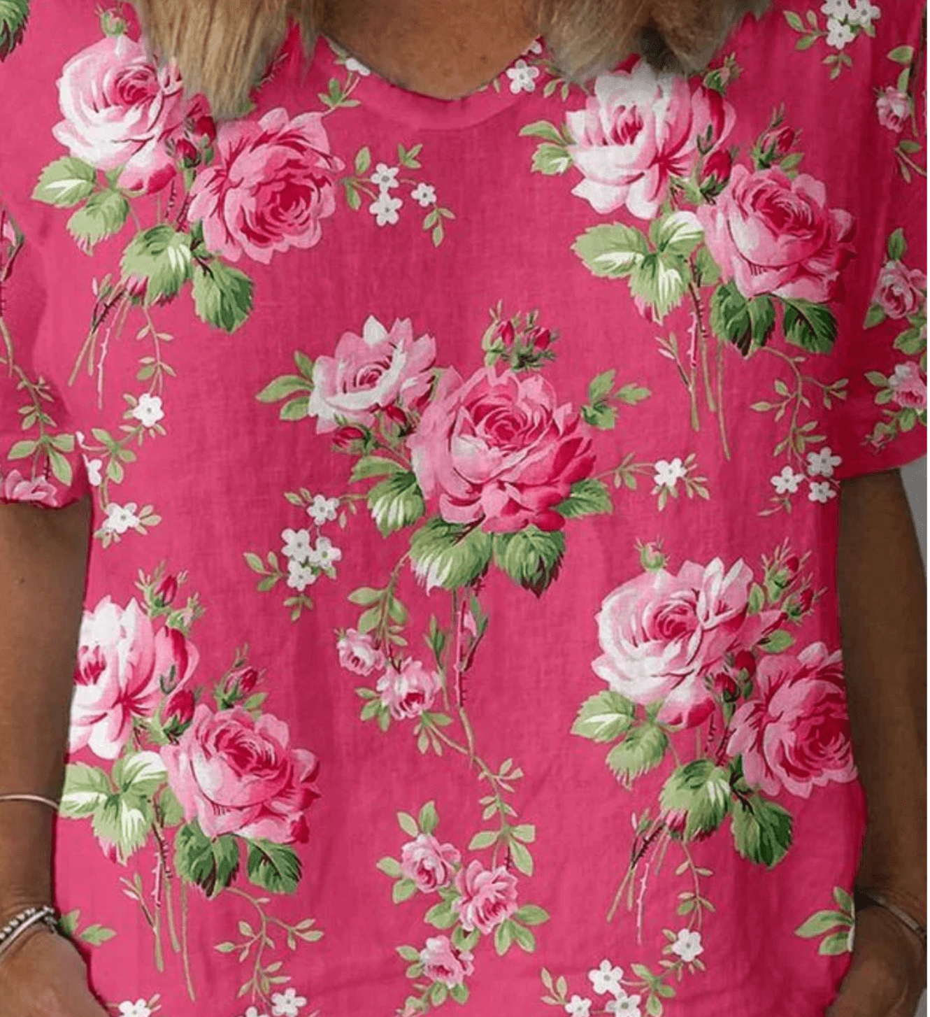 Lisa | Artistic Floral Shirt