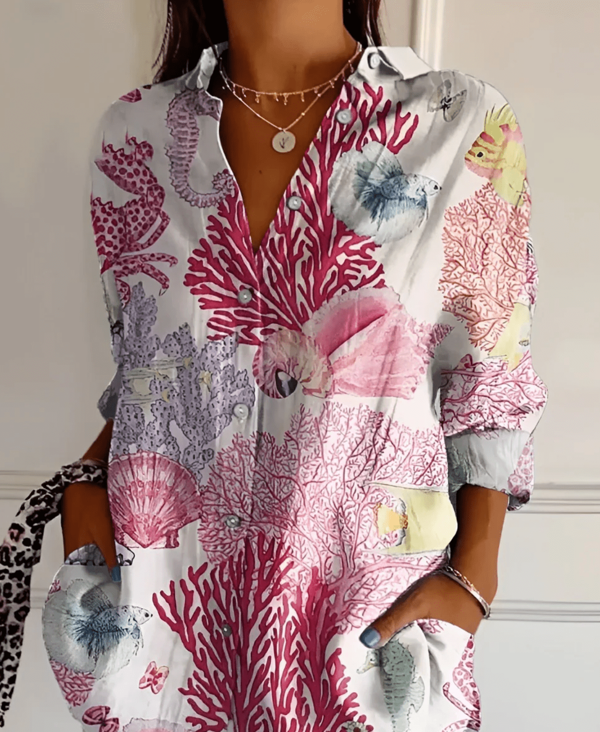 Maia | Floral Summer Blouse