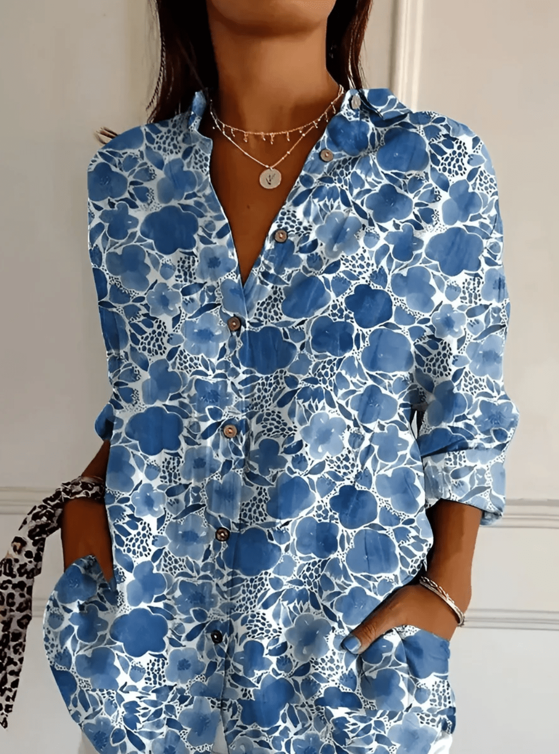 Maia | Floral Summer Blouse