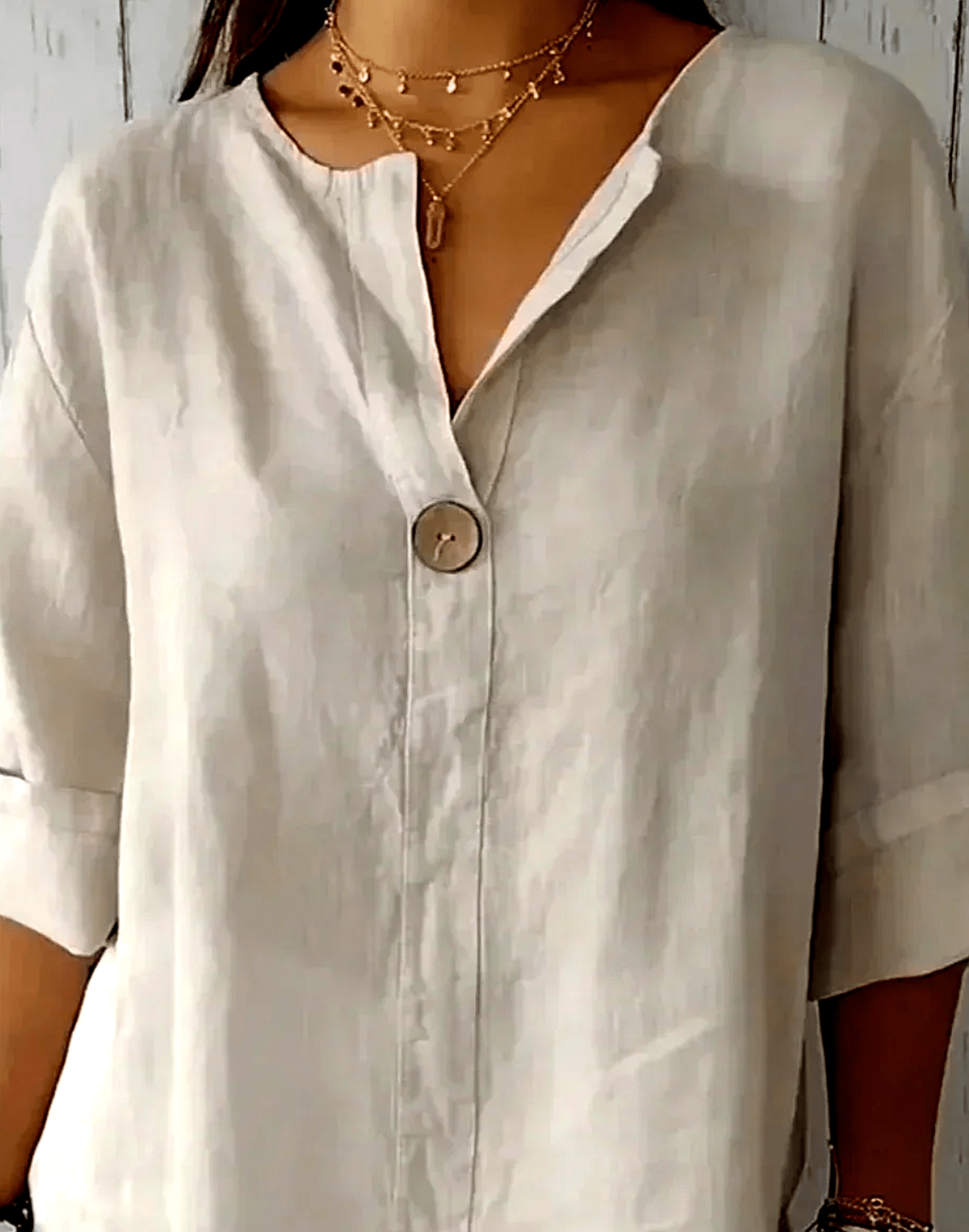 Zamma | Relaxed Linen Top